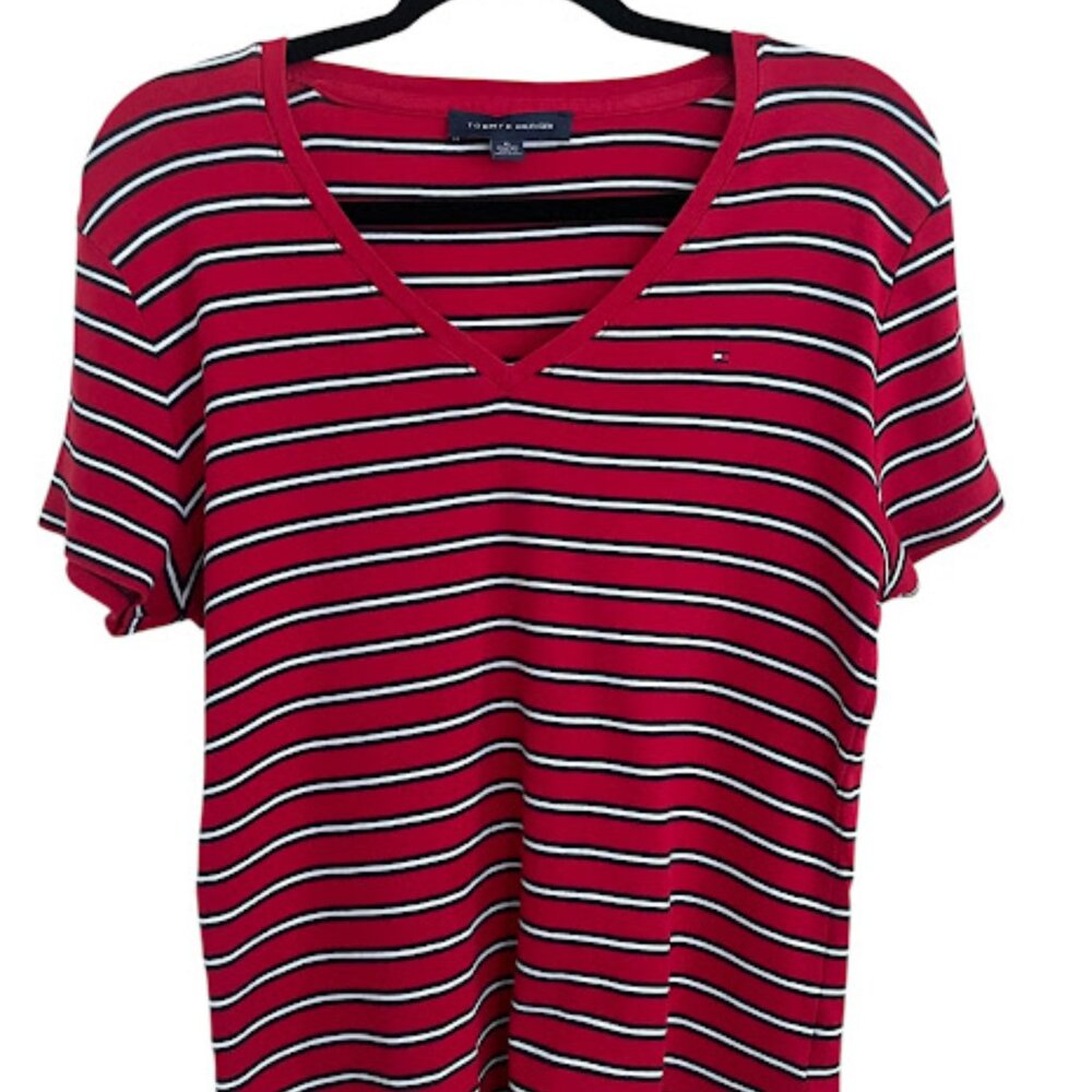 Tommy Hilfiger classic polo Red/White/Blue